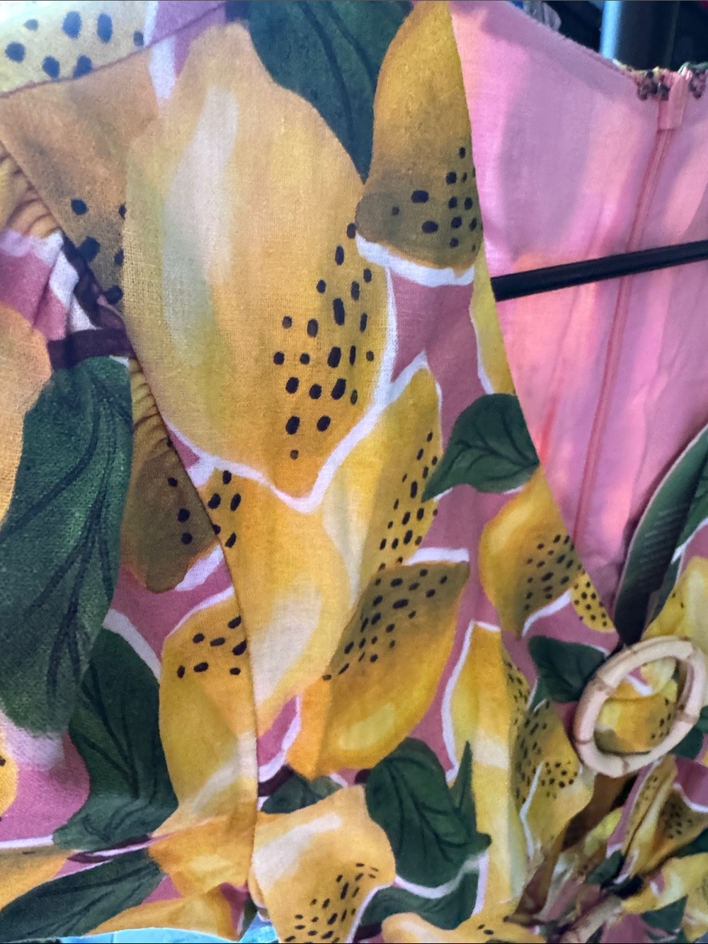 FARM Rio Fresh Lemons Jumpsuit - Picture 6 of 10